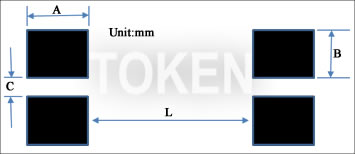 4-線焊盤布局 (推薦用於精密電流感應)